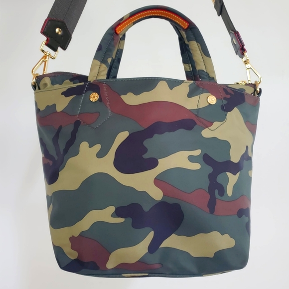 nwot MZ Wallace Soho Camo Tote and Crossbody Bag - Picture 5 of 10